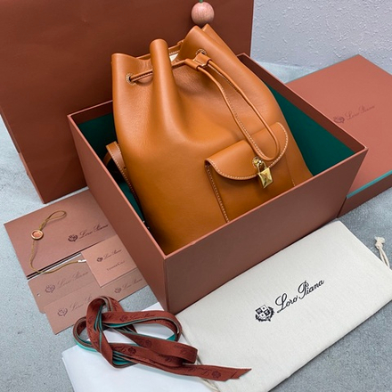 Loro Piana Extra Drawstring Backpack L27