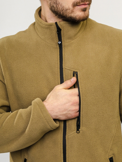 Кофта "НОХО" флисовая мужская, цвет "Болотные угодья"