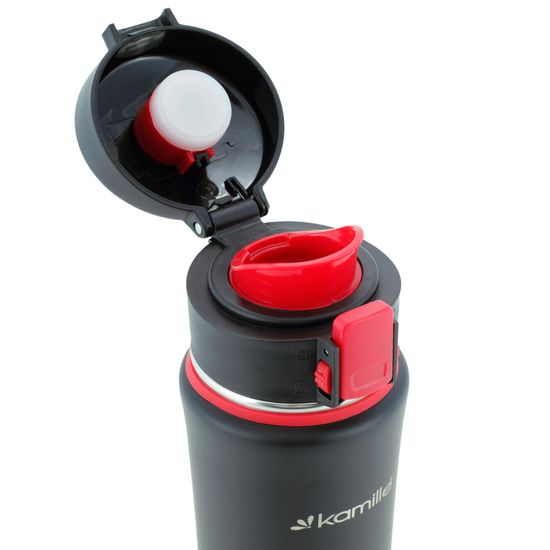 Термос-бутылка 500 мл из нержавеющей стали Kamille KM-2066