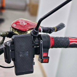 Электроскутер IKINGI X12 Pro TRIKE, трицикл, 3000 Вт, чёрный, 60В, 20Ач