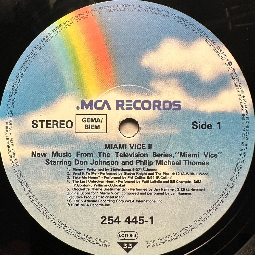Miami Vice II (Германия 1986г.)