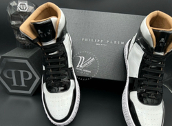 Кроссовки Hi-Top Philipp Plein Notorious Skull