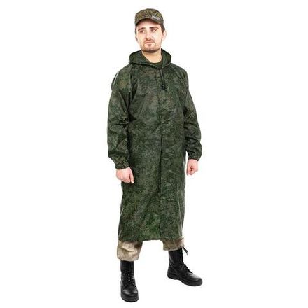 Плащ ветровлагозащитный, цв.КМФ Цифра р.58 (T-PL-VVZ-4XL-001) Helios (0)