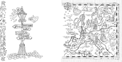 Meine Reise durch Europa. Rita Berman. Coloring book