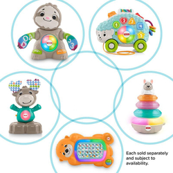 Fisher-Price Linkimals - Интерактивный лось со светом и звуком, вер. ПЛ ГКЦ34