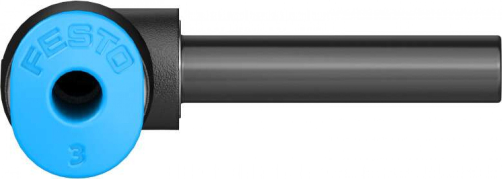 Переходник цанговый угловой Festo QSML-4H-3 (комплект 10 шт)