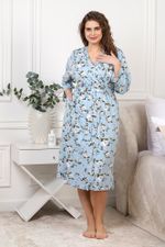 Халат Модест-3 Виотекс ГОЛУБОЙ