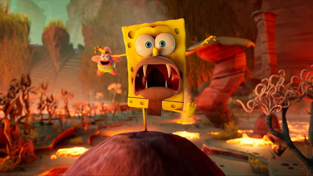 Игра SpongeBob SquarePants: The Cosmic Shake (Губка Боб) (Русская версия) для PlayStation 4