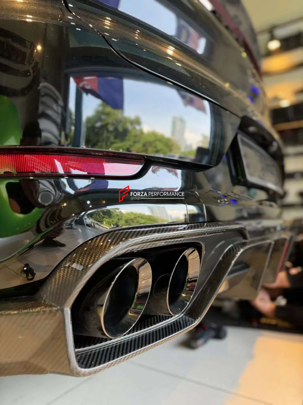 Карбоновый обвес для PORSCHE CAYENNE 9Y0 / 9YA SUV рестайлинг 2023+