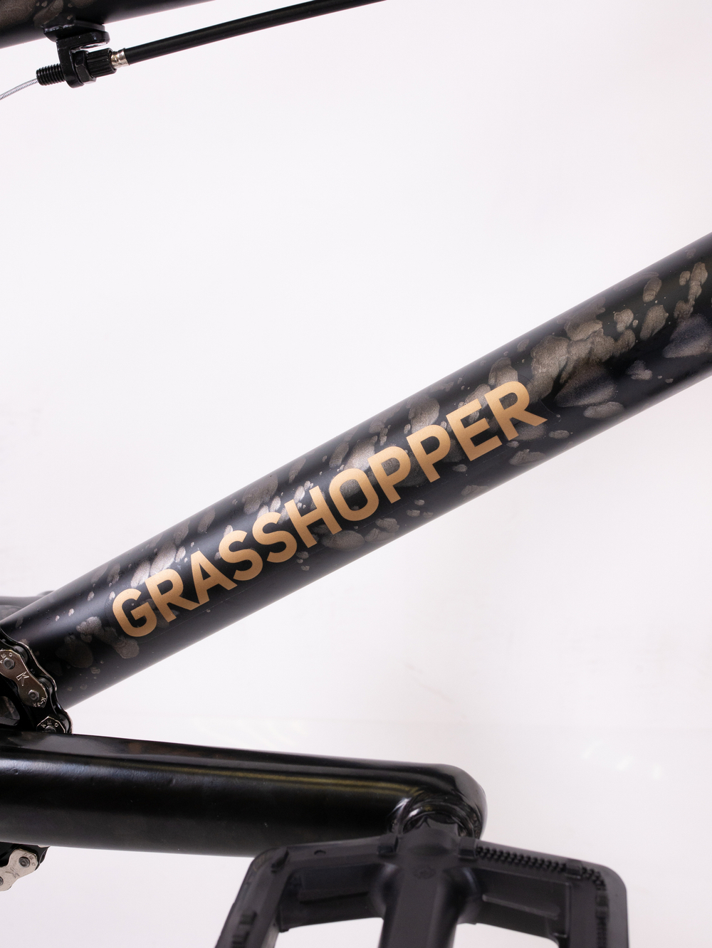 Велосипед BMX Tech Team Grasshopper 20"х20,8"  2024 черный