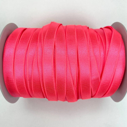 Бретелечная резинка розово-коралловая 10 мм