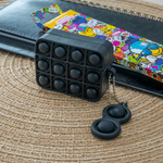 Силиконовый чехол для AirPods PRO Pop it, 012635 Синий