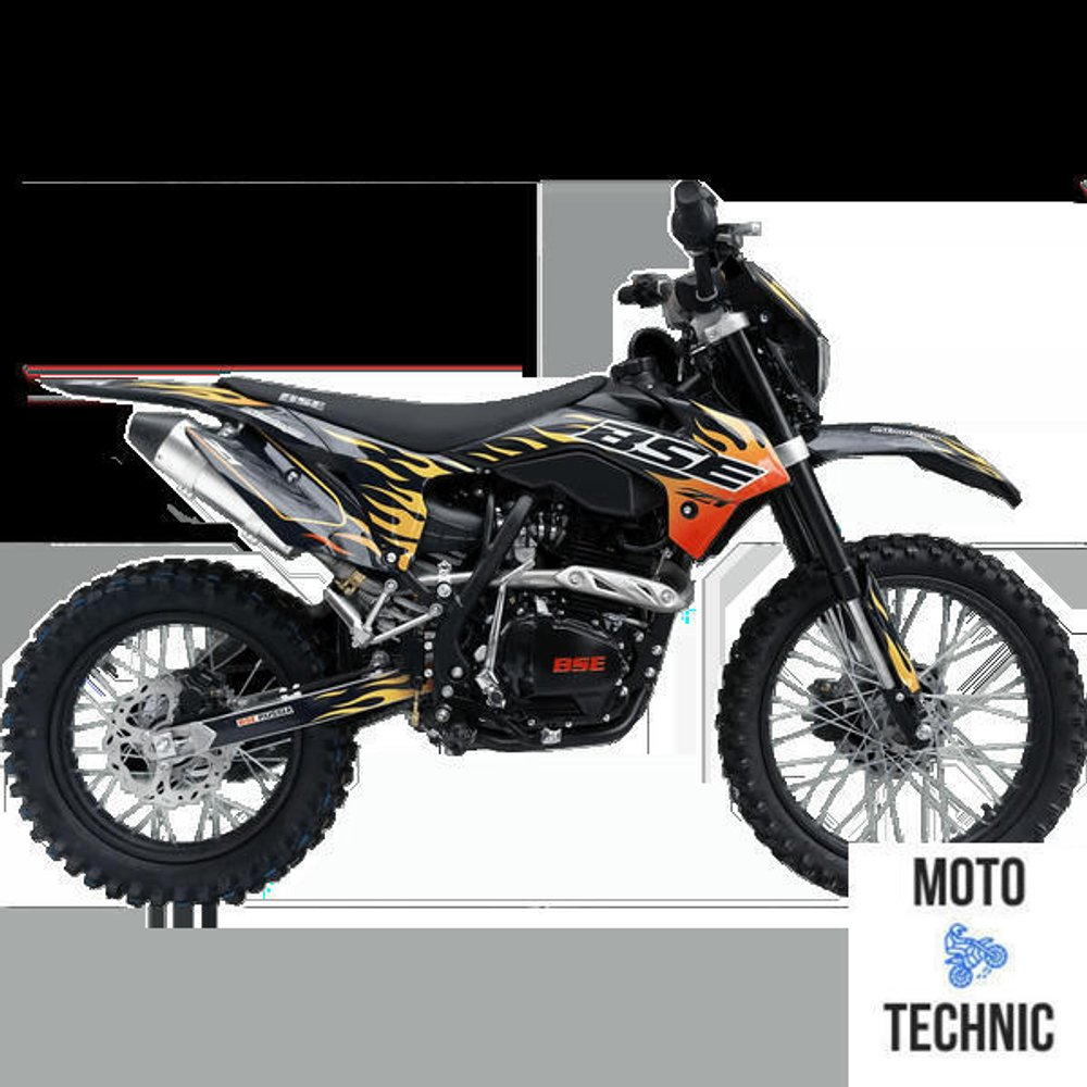Кроссовый мотоцикл BSE Z1 19/16 HotRod Red
