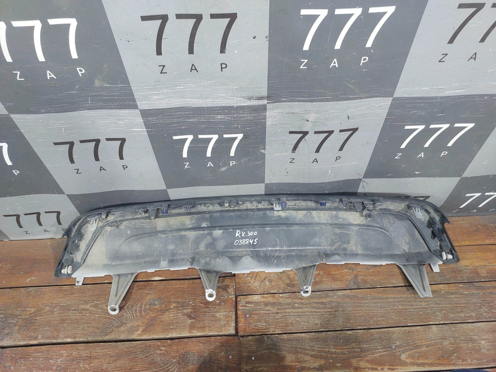 Накладка юбки заднего бампера Lexus RX 4 19-22 Б/У Оригинал 5210848070