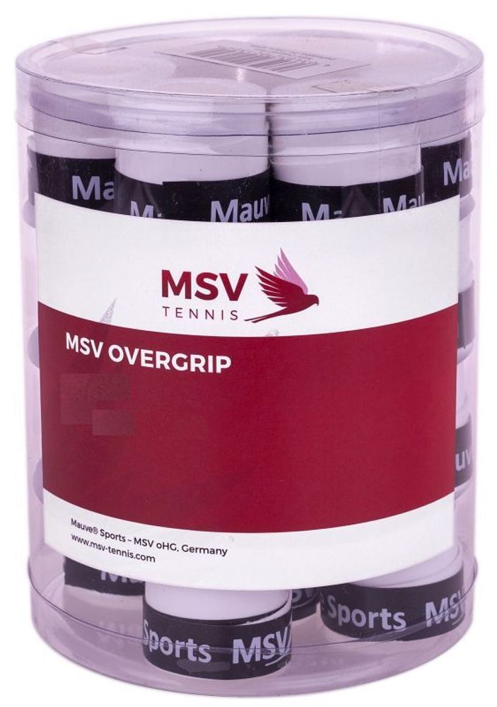 Теннисные намотки MSV Overgrip Tac Perforated 24P - white