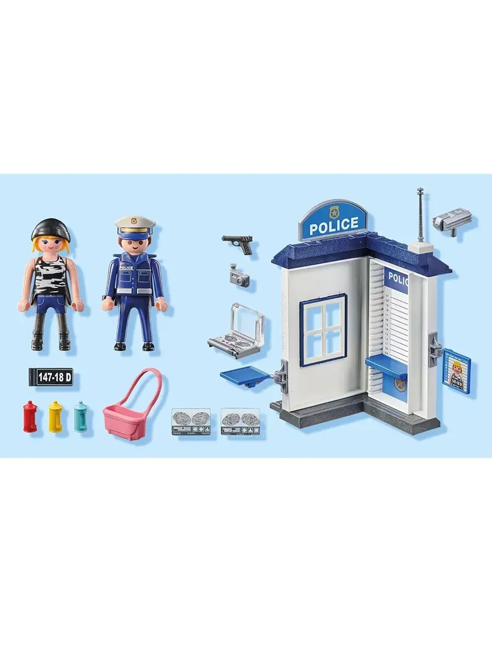Набор Стартовый пакет Полицейская комната Playmobil 71733