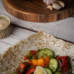 Блюдо прямоугольное 25,5*19,5 см h4,8 см Crush Brown Spider Silk P.L. Proff Cuisine [4]