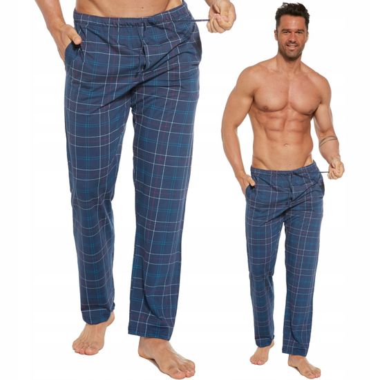 Брюки домашние мужские в клетку Cornette 691/45