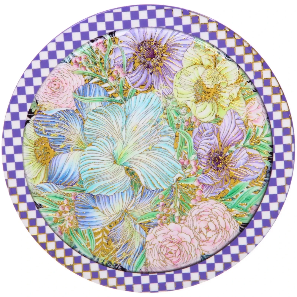 Подставка керамическая 18 см «Ирисы»