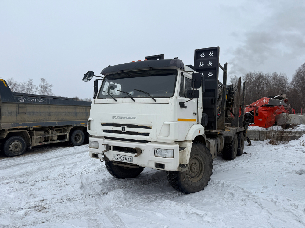 КамАЗ 43118 6x6 Сортиментовоз с КМУ 659108 (Дизельный, 11,8 л, 300 л.с., МТ)
