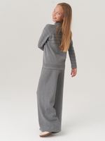 Водолазка в школу для девочки AT743  серый