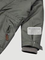 Комбинезон мембранный зимний Mjölk Green Stripes, утеплитель 250гр/м2, уценка