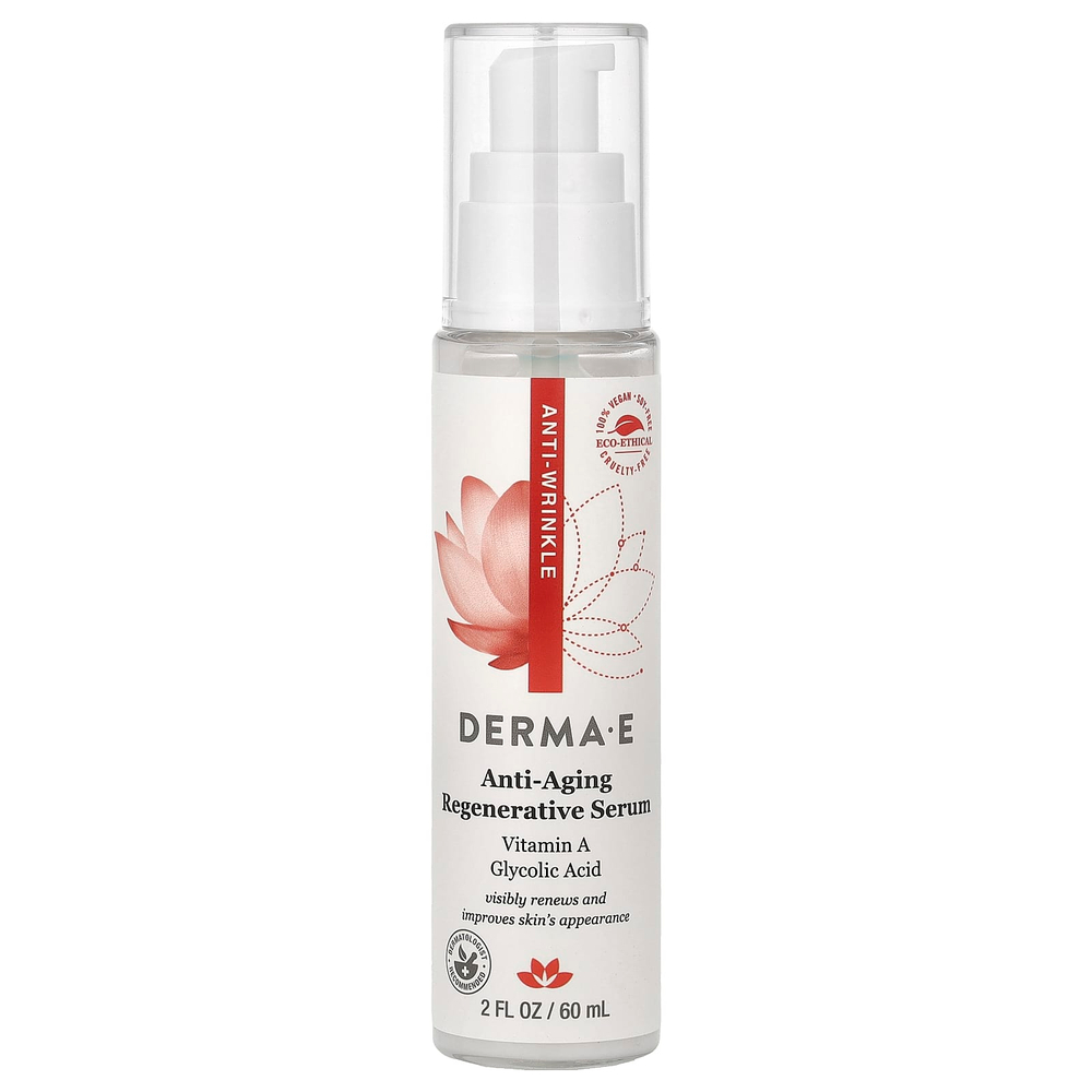 DERMA E, Регенеративная сыворотка против морщин, 60 мл (2 жидк. унц.)