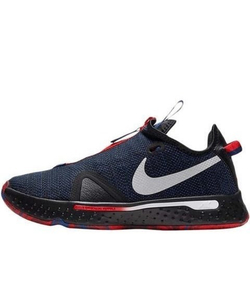 Nike PG 4 Clippers "Metallic Silver Rush Blue"
