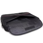 Сумка деловая BRAUBERG с отделением для ноутбука 13,3", "Profi", откидная крышка, черная, 35х25х7 см, 240440