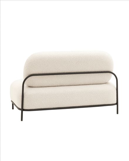 Диван Стоун new ткань букле молочный