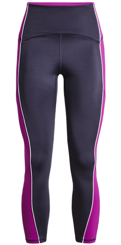 Леггинсы Under Armour Women's UA RUSH No-Slip Waistband Ankle Leggings - tempered steel/strobe