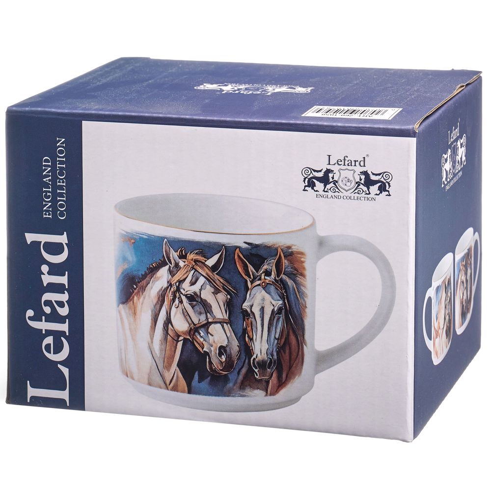 КРУЖКА LEFARD "HORSE" ЗОЛОТО 500МЛ