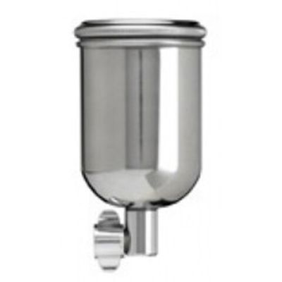 ANEST IWATA PC-61 бачок боковой 130 мл, свободного вращения, нержавеющая сталь, фитинг "мама G1/4"