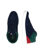 кожаные кроссовки modern cupsole chukka suede Tommy Hilfiger - темно-синий(FM0FM04293)