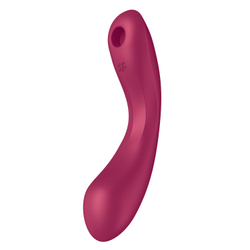 Вибростимулятор Satisfyer Curvy Trinity 1, красный