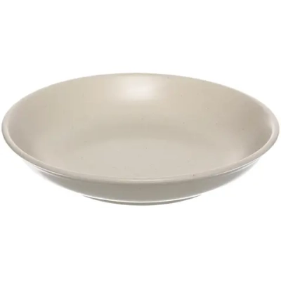 Тарелка керамическая глубокая «Perfetto» 20*3,7см, бежевая