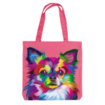 Эко сумка "Разноцветный Чихуахуа"