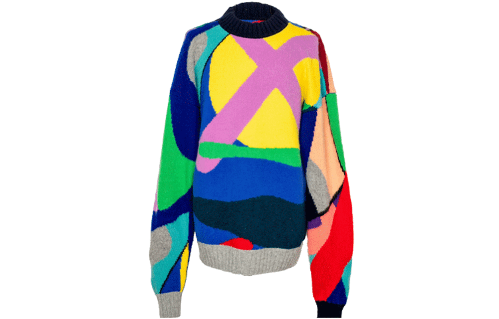 Свитеры Sacai x KAWS, 21-02579M