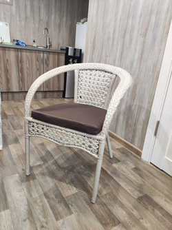 Комплект мебели из искусственного ротанга стол Египет + 8 кресел Руардин Wood