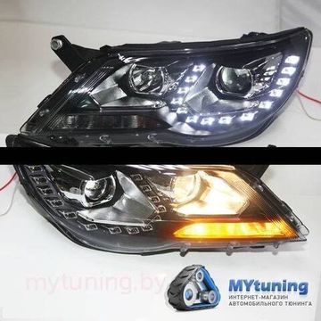 Передние фары VW Tiguan PW type
