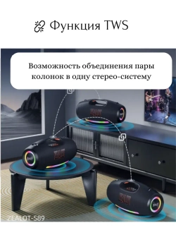 Колонка S89 250W black