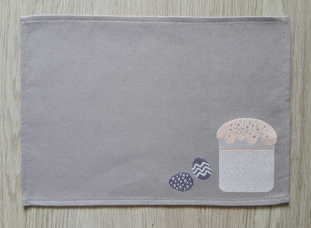 Набор декоративных гобеленовых салфеток (42х30) Пасха - 3 шт.