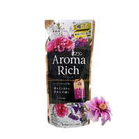 Кондиционер для белья с натуральными ароматическими маслами LION Soflan Aroma Rich Juliette, 400 мл му.