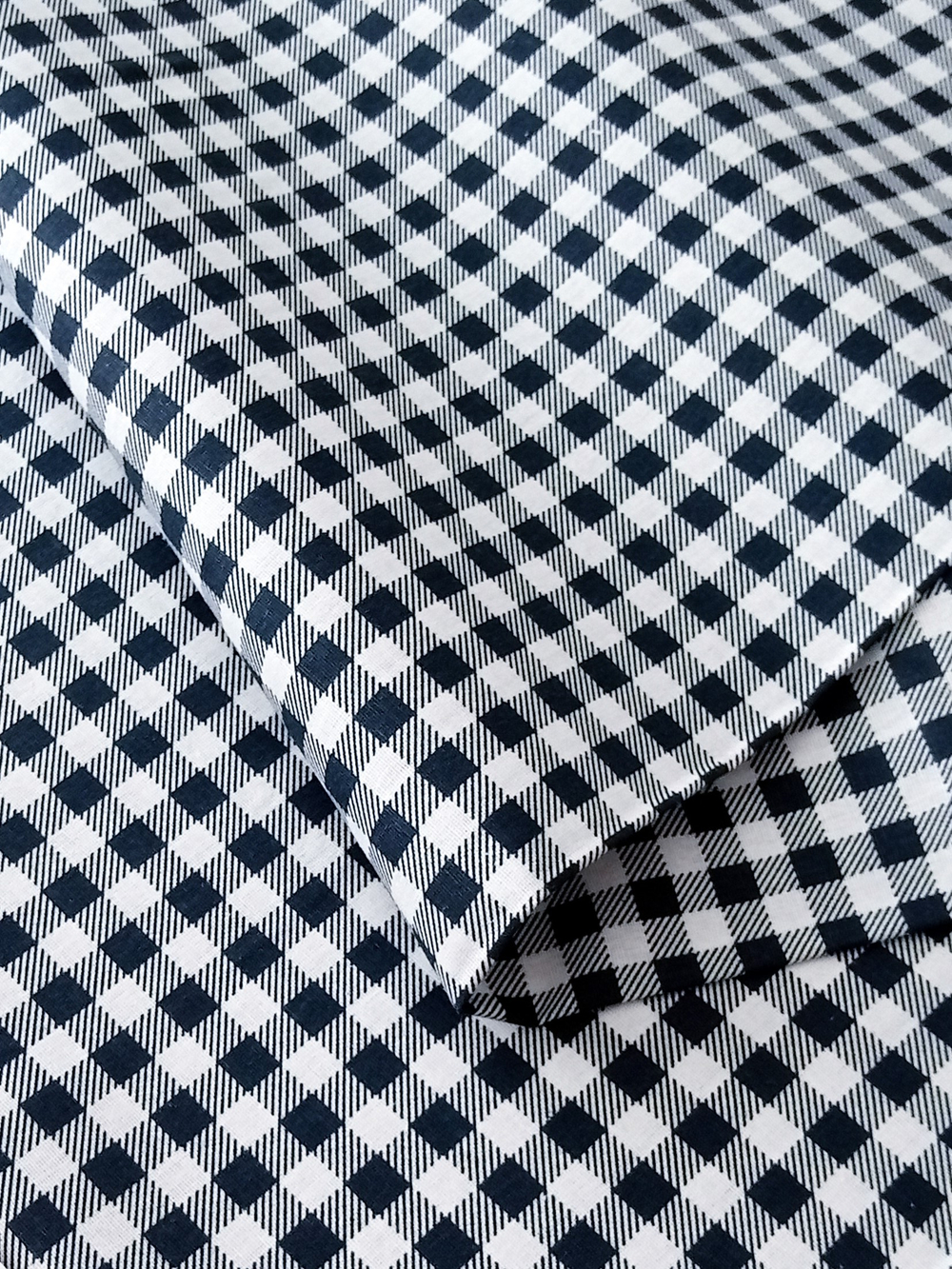 Ткань бязь плательная, рис. "Клетка", ширина 150 см, арт. 20.13