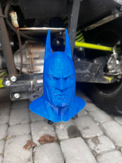 Колпачок на фаркоп Бэтмен Batman, диаметр шара фаркопа 50 мм, синий