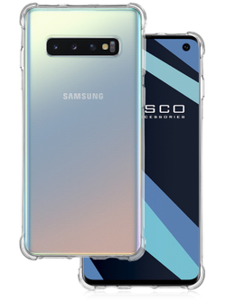 Чехол ROSCO для Samsung Galaxy S10 оптом (арт. SS-S10-HARD-TPU-TRANSPARENT)