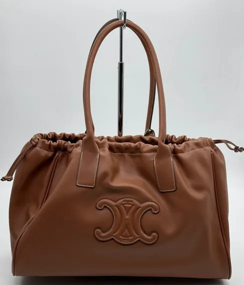 Сумка CELINE Cabas Drawstring Cuir Triomphe