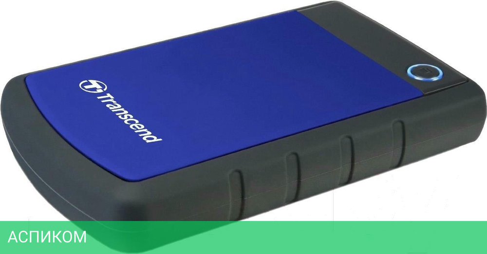 Внешний накопитель Transcend StoreJet 25H3B 2TB синий (TS2TSJ25H3B)