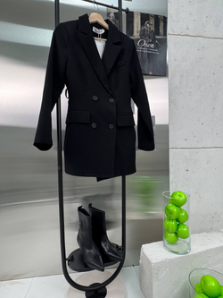 Платье-пиджак жен. 667 чер.