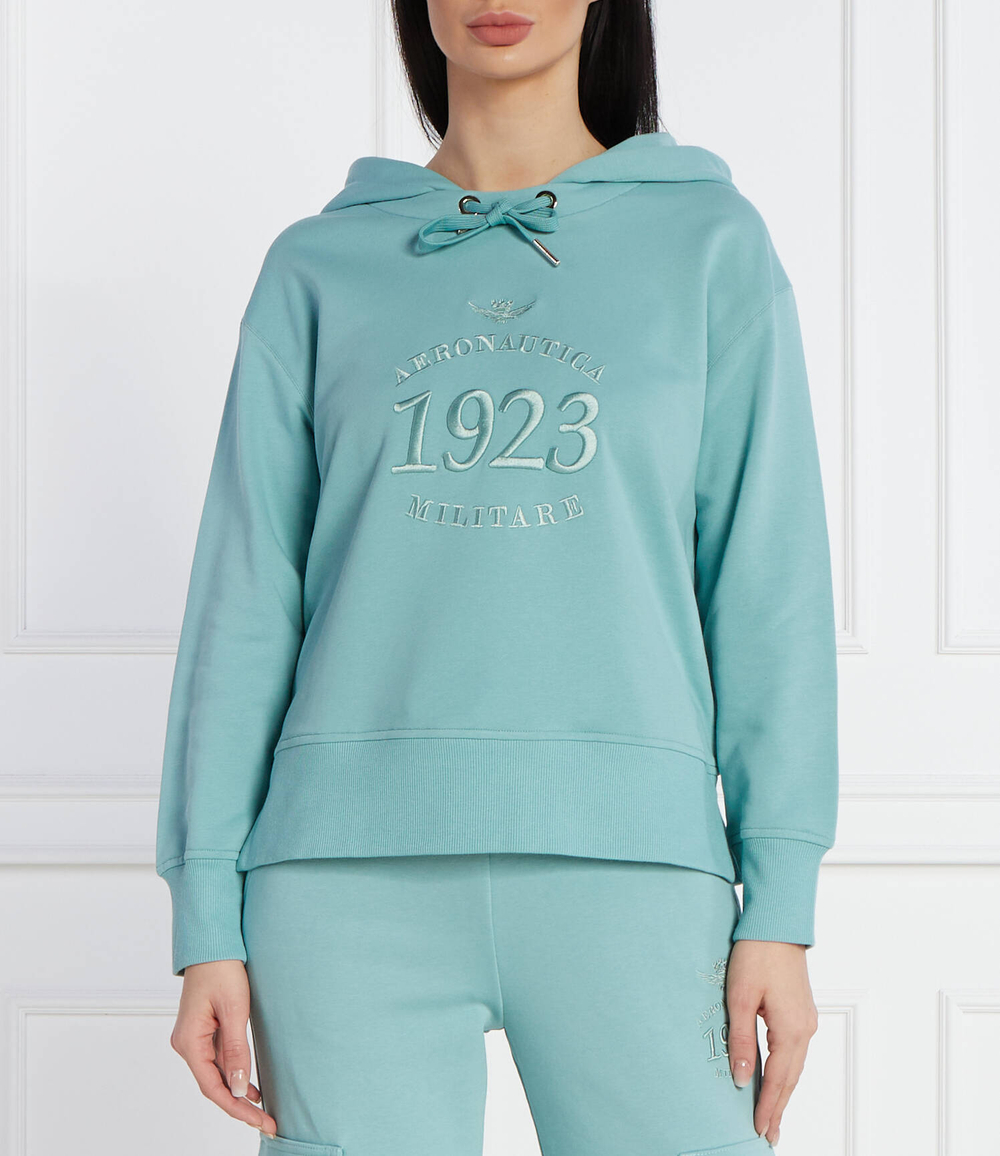 Худи Aeronautica Militare - бирюзовый(FE1888DF541)